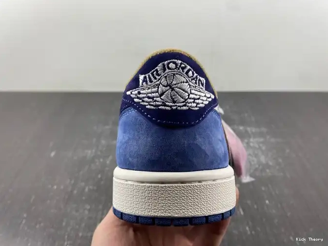 Kick Theory SCOTT TRAVIS X JORDAN CUSTOM 1 AIR DM7866-808 0511